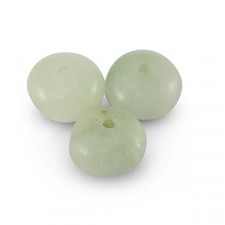 Natuursteen rondel kraal marmer 5x8mm Pastel green
